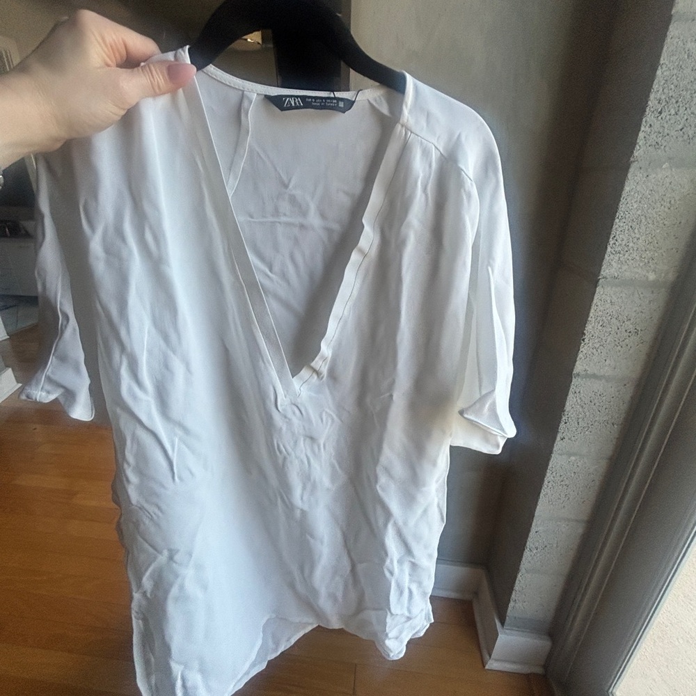 Zara V-Neck Top
